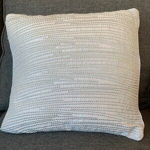 Pearl Blue Decorative Throw Pillow